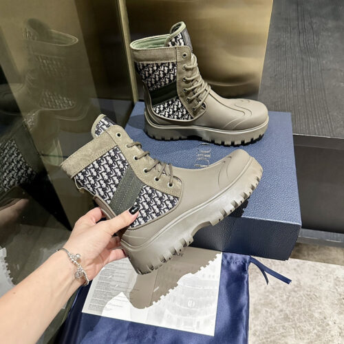 High Quality Luxury Dior Couple Style Martin Boots alternate view