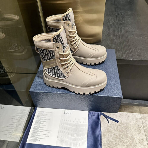 High Quality Luxury Dior Couple Style Martin Boots – Style 70342