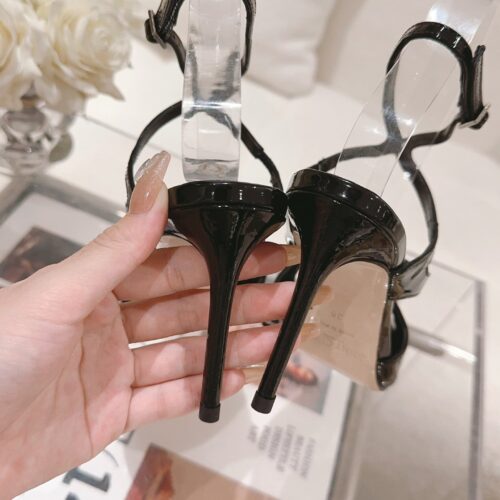 High Quality Luxury Jimmy Choo Silk Strappy Pumps – Style 79927 product detail