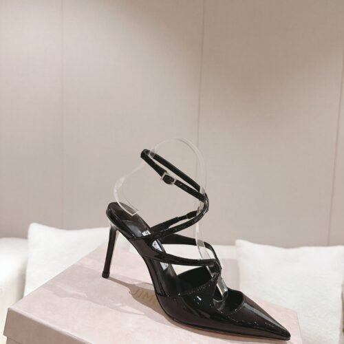 High Quality Luxury Jimmy Choo Silk Strappy Pumps – Style 79927 product detail