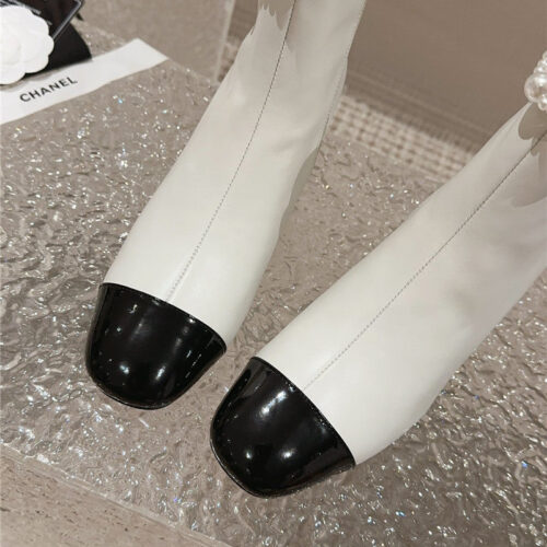 High Quality Luxury Chanel Pearl Accessories High Heel Boots – Style 96102 product detail