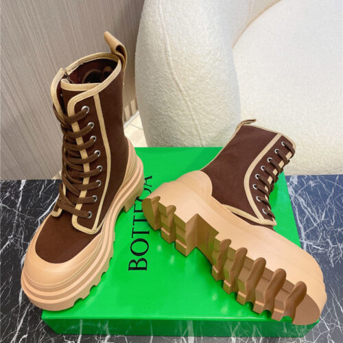 High Quality Luxury Bottega Veneta Couple’s Biker Boots alternate view