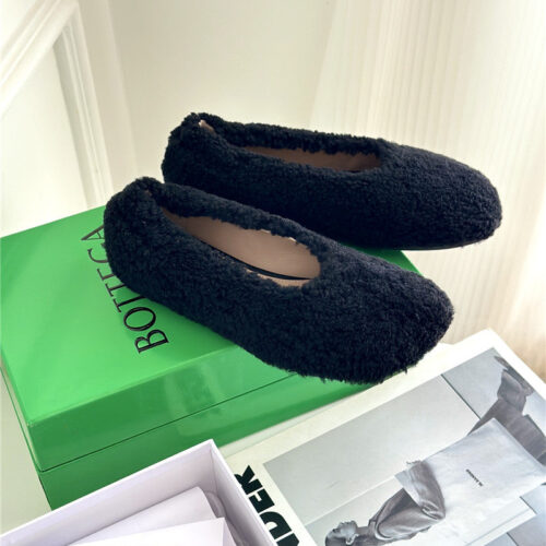 High Quality Luxury Bottega Veneta New Fur Shoes product detail