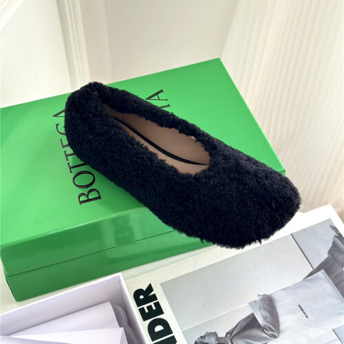 High Quality Luxury Bottega Veneta New Fur Shoes product detail