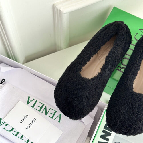 High Quality Luxury Bottega Veneta New Fur Shoes product detail