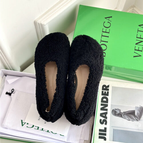High Quality Luxury Bottega Veneta New Fur Shoes product detail