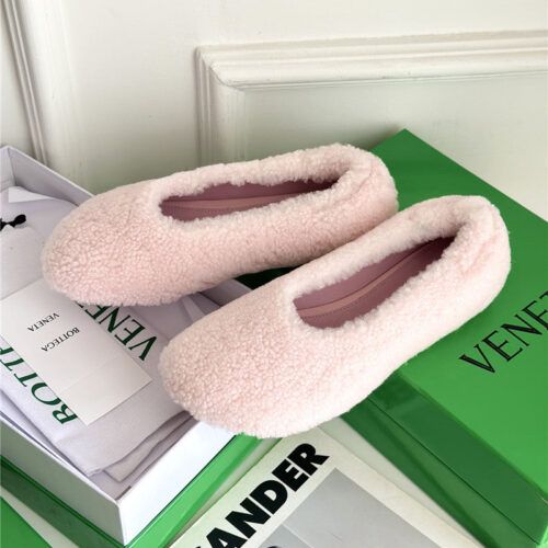 High Quality Luxury Bottega Veneta New Fur Shoes – Style 46150