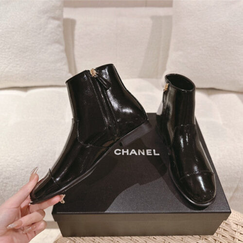 High Quality Luxury Chanel New Chelsea Ankle Boots – Style 64230 product detail