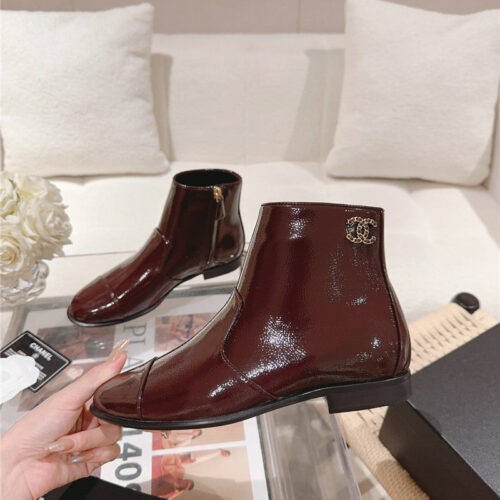 High Quality Luxury Chanel New Chelsea Ankle Boots – Style 95302 alternate view