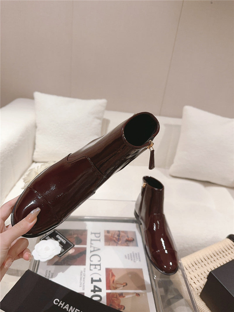 High Quality Luxury Chanel New Chelsea Ankle Boots – Style 95302 product detail