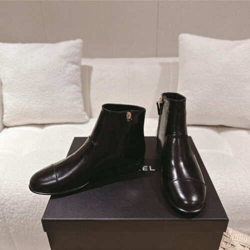 High Quality Luxury Chanel New Chelsea Ankle Boots – Style 26374