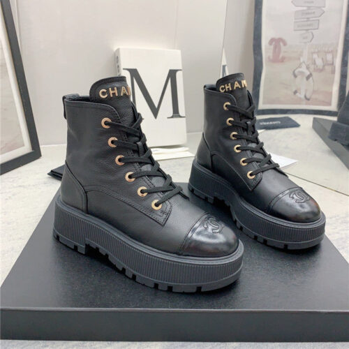 High Quality Luxury Chanel New Motorcycle Boots
