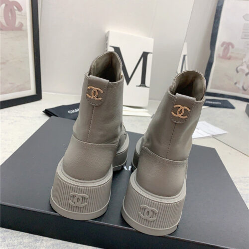 High Quality Luxury Chanel New Motorcycle Boots – Style 79526 product detail
