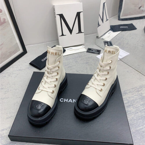 High Quality Luxury Chanel New Motorcycle Boots – Style 74438 alternate view