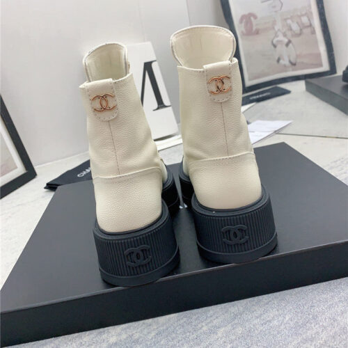 High Quality Luxury Chanel New Motorcycle Boots – Style 74438 product detail