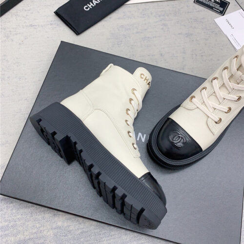 High Quality Luxury Chanel New Motorcycle Boots – Style 74438 product detail