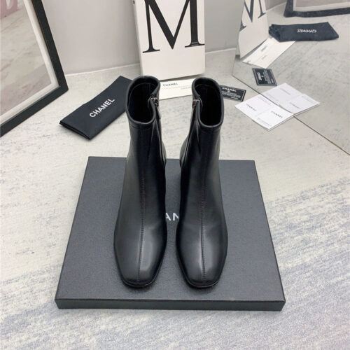 High Quality Luxury Chanel Autumn And Winter All-Match Elastic Ankle Boots product detail