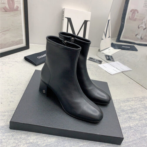 High Quality Luxury Chanel Autumn And Winter All-Match Elastic Ankle Boots product detail
