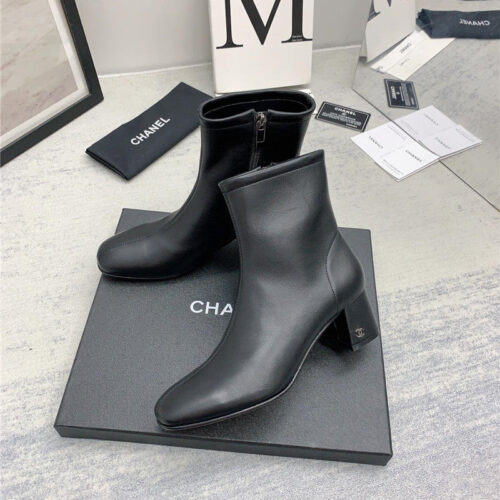 High Quality Luxury Chanel Autumn And Winter All-Match Elastic Ankle Boots product detail