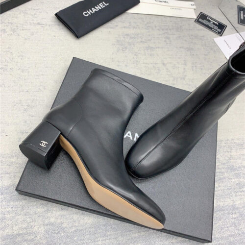 High Quality Luxury Chanel Autumn And Winter All-Match Elastic Ankle Boots product detail