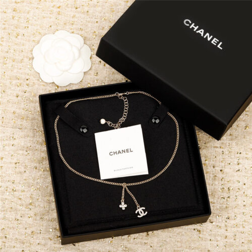 High Quality Luxury Chanel Handmade Four-Leaf Clover Necklace