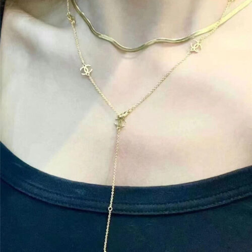 High Quality Luxury Chanel Multi-C Necklace alternate view