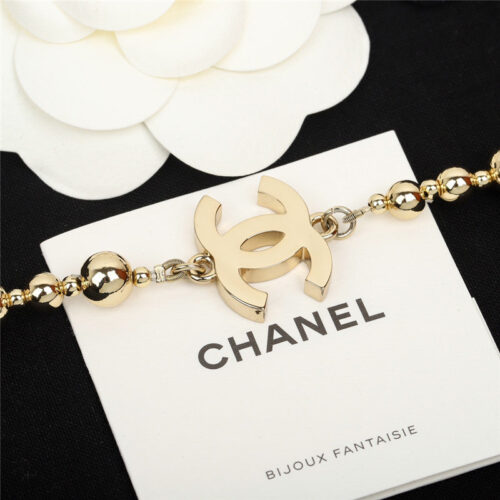 High Quality Luxury Chanel Copper Ball Decoration Necklace product detail