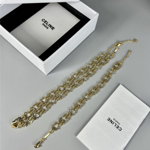 High Quality Luxury Celine Arc De Triomphe + Love Necklace product detail