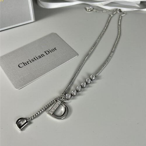 High Quality Luxury Dior Double D Necklace product detail