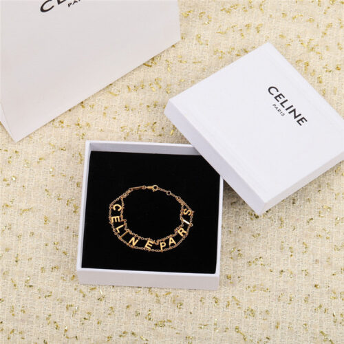High Quality Luxury Celine Oval Link Bracelet alternate view