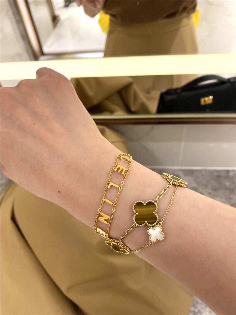High Quality Luxury Celine Oval Link Bracelet product detail