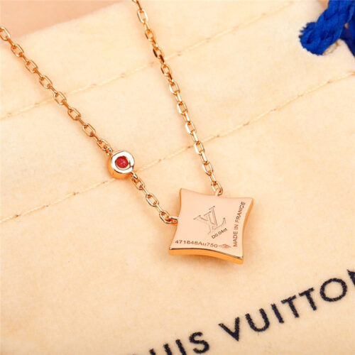High Quality Luxury Louis Vuitton Carnelian Necklace product detail