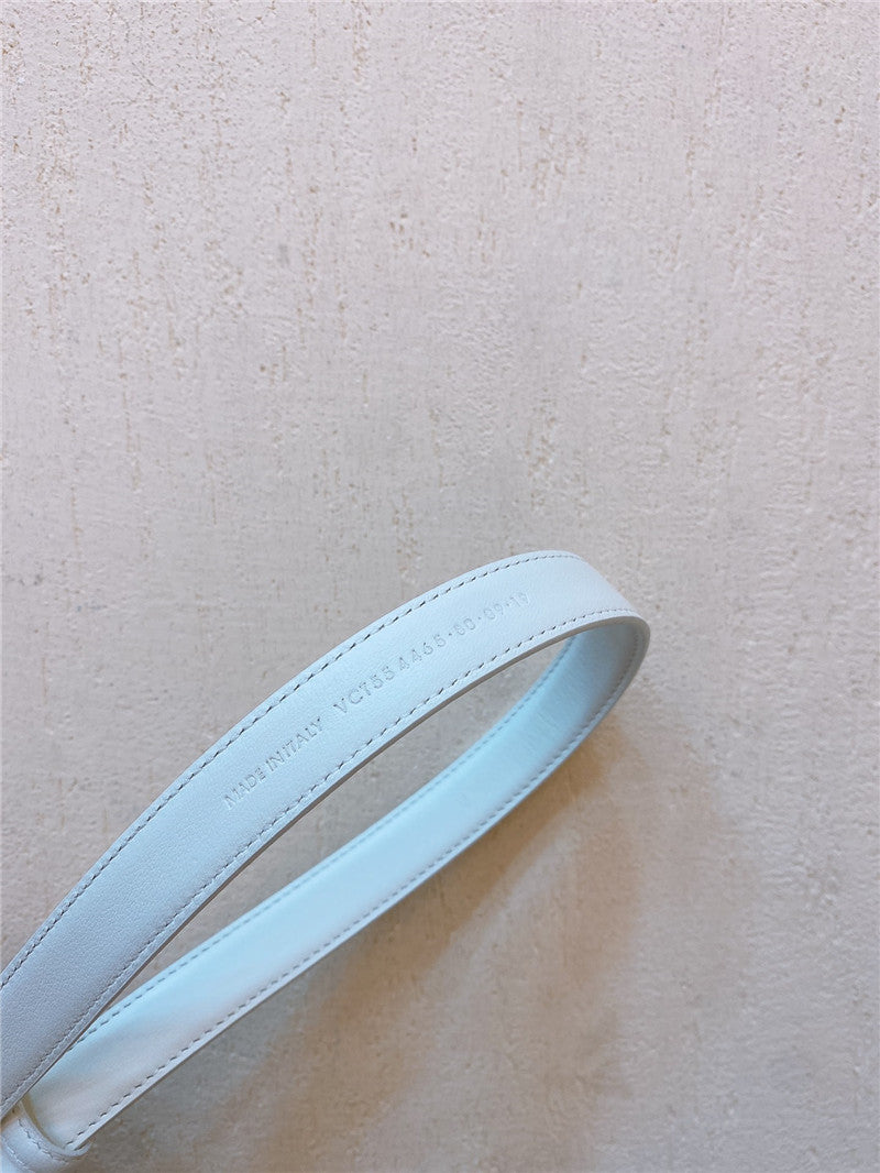 High Quality Luxury YSL Double Buckle Narrow Belt – Style 19174 product detail