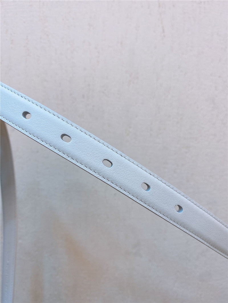 High Quality Luxury YSL Double Buckle Narrow Belt – Style 19174 product detail