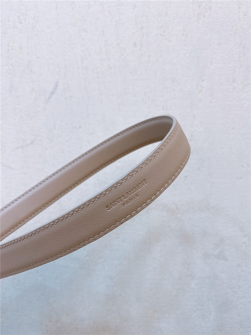 High Quality Luxury YSL Double Buckle Narrow Belt – Style 51942 product detail