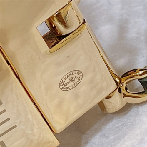 High Quality Luxury Chanel Swivel Hardware Buckle Belt – Style 82918 product detail
