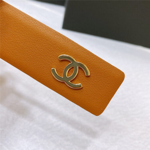 High Quality Luxury Chanel Swivel Hardware Buckle Belt – Style 46758 product detail