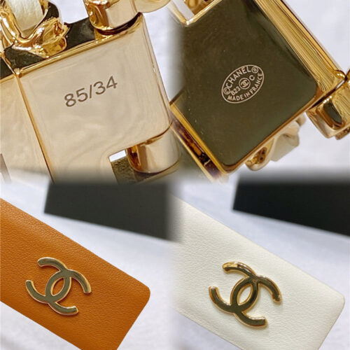 High Quality Luxury Chanel Swivel Hardware Buckle Belt – Style 46758 product detail