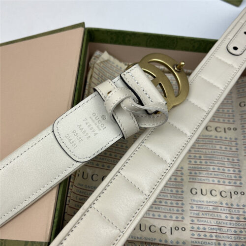 High Quality Luxury Gucci Womens New Belt – Style 92838 product detail