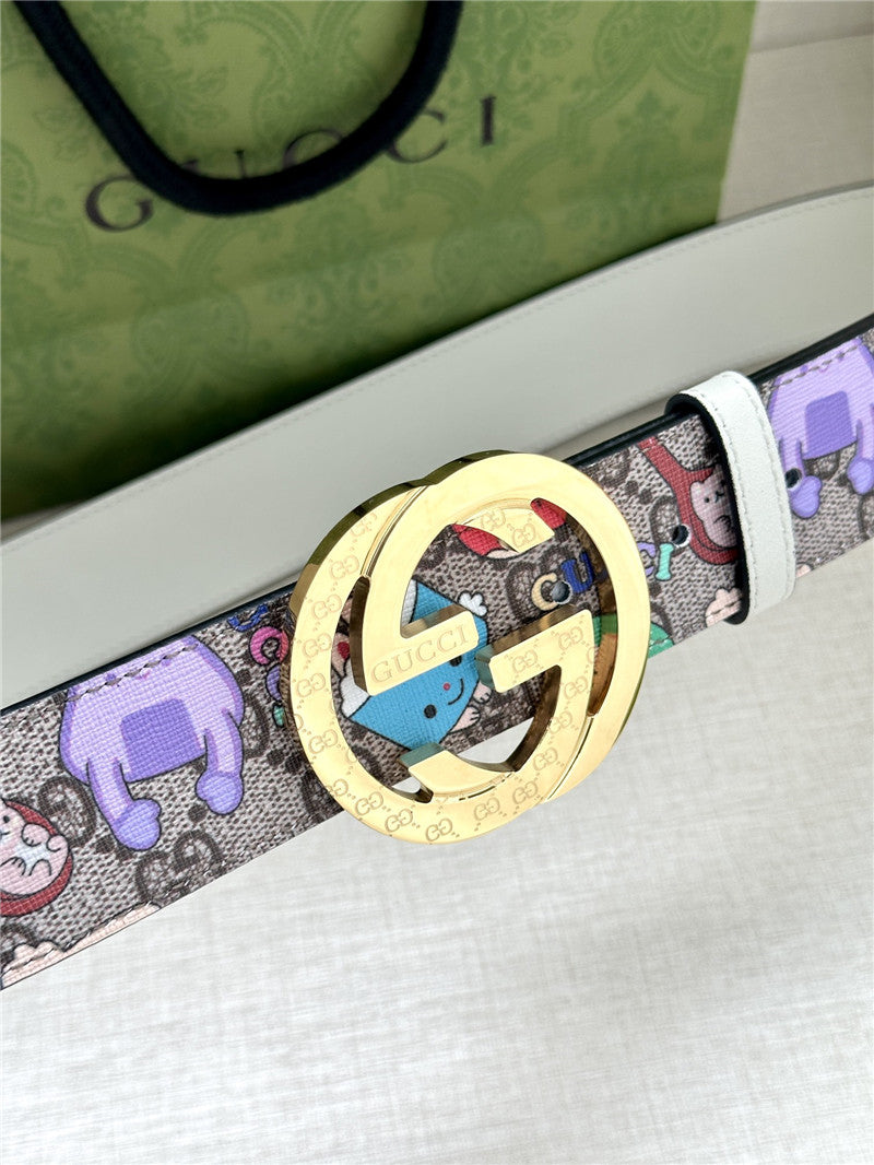 High Quality Luxury Gucci GG Supreme Canvas Belt product detail