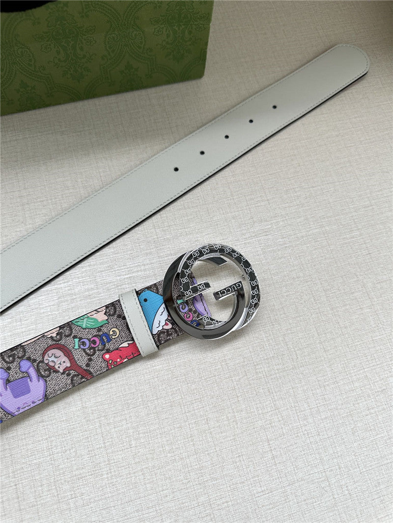 High Quality Luxury Gucci GG Supreme Canvas Belt product detail