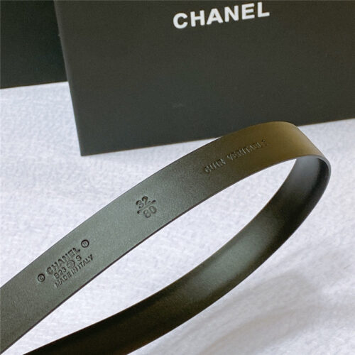 High Quality Luxury Chanel Cc Engraved Craft Logo Buckle Belt – Style 32710 product detail