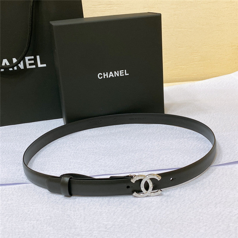 High Quality Luxury Chanel Cc Engraved Craft Logo Buckle Belt – Style 31014