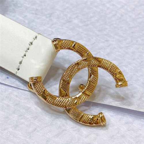 High Quality Luxury Chanel Cc Engraved Craft Logo Buckle Belt product detail
