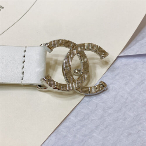 High Quality Luxury Chanel Cc Engraved Craft Logo Buckle Belt – Style 89766 product detail