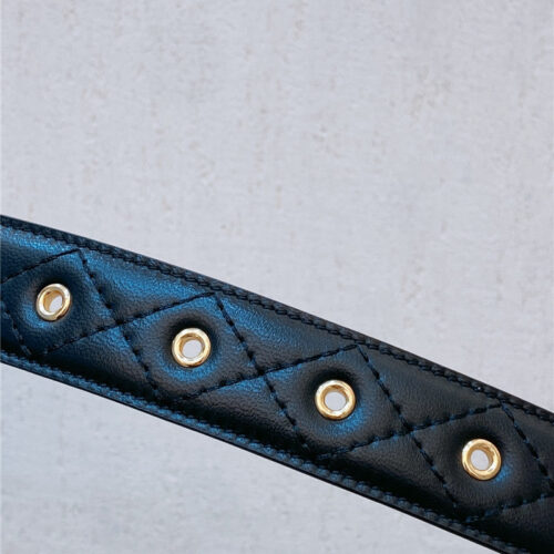 High Quality Luxury Chanel Gold Metal Logo Buckle Belt product detail
