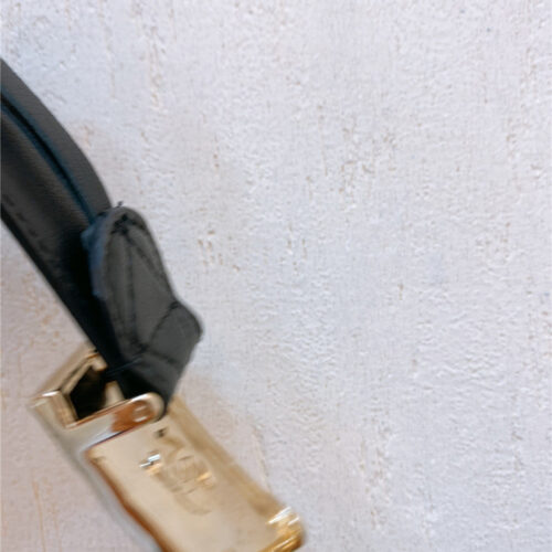 High Quality Luxury Chanel Gold Metal Logo Buckle Belt product detail