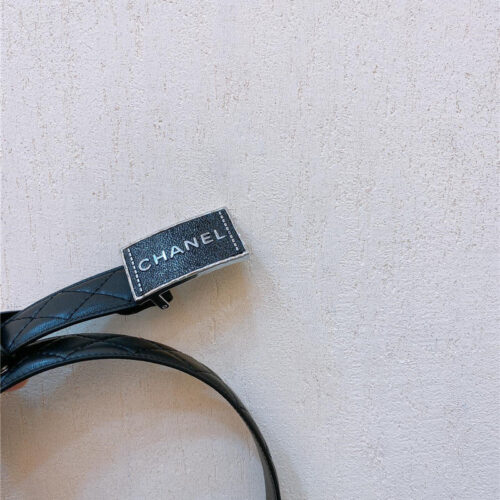High Quality Luxury Chanel Gold Metal Logo Buckle Belt – Style 08966 product detail