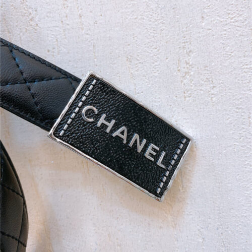 High Quality Luxury Chanel Gold Metal Logo Buckle Belt – Style 08966 product detail