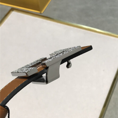 High Quality Luxury Fendi Belt In Calfskin With Printed Canvas Bottom – Style 56262 product detail